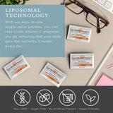 LivOn Laboratories Liposomal Vitamin C 14g packet lifestyle scene