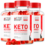 LIVORKA Activboost Keto+ACV Gummies 500mg front view