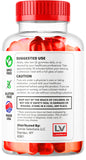 LIVORKA Activboost Keto+ACV Gummies 500mg ingredients label
