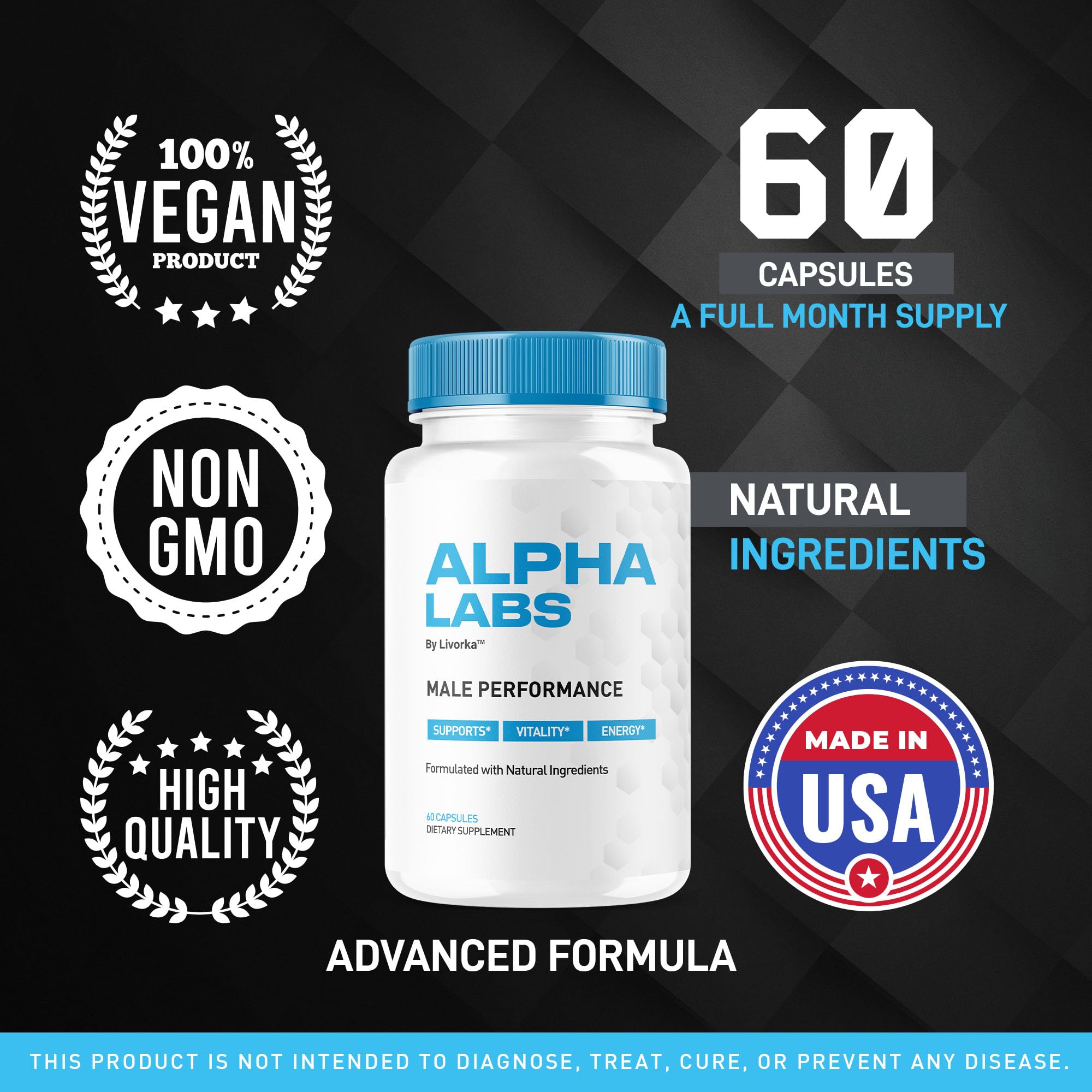 LIVORKA Alpha Lipoic Acid Max Performance 100g packaging