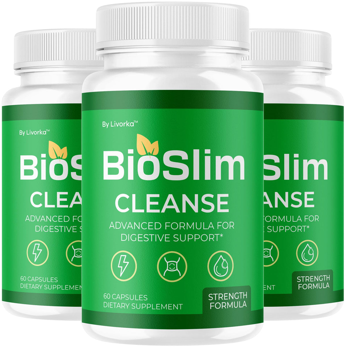 LIVORKA BioSlim Capsules front view with packaging