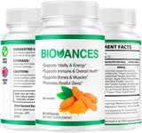 LIVORKA Biovance Advanced Natural Support Capsules with other supplements