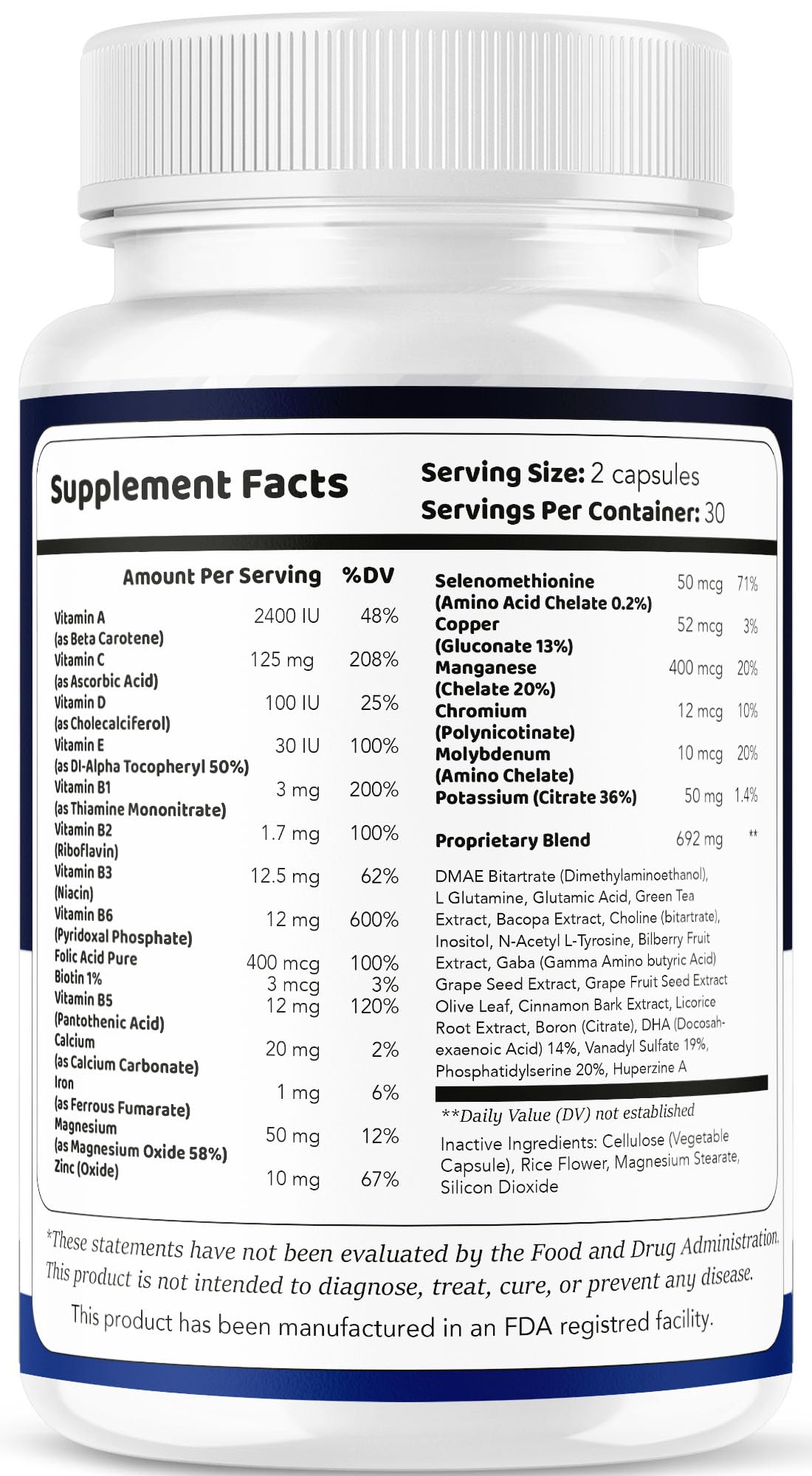 LIVORKA Blended Vitamin & Mineral Supplement close-up of capsules