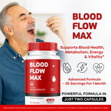 LIVORKA Blood Flow Max Capsules bottle with label