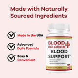LIVORKA BloodBalance Plus Capsules on a wooden table