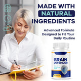 LIVORKA Brain Defender showing the back label with ingredients
