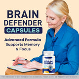 LIVORKA Brain Defender side view showing the label details