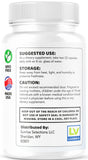 LIVORKA Burn Slim Capsules back view with ingredients