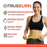 LIVORKA Citrus Burn Capsules side view showing packaging