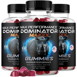 LIVORKA Dominator Maxxx Gummies for Men front view packaging