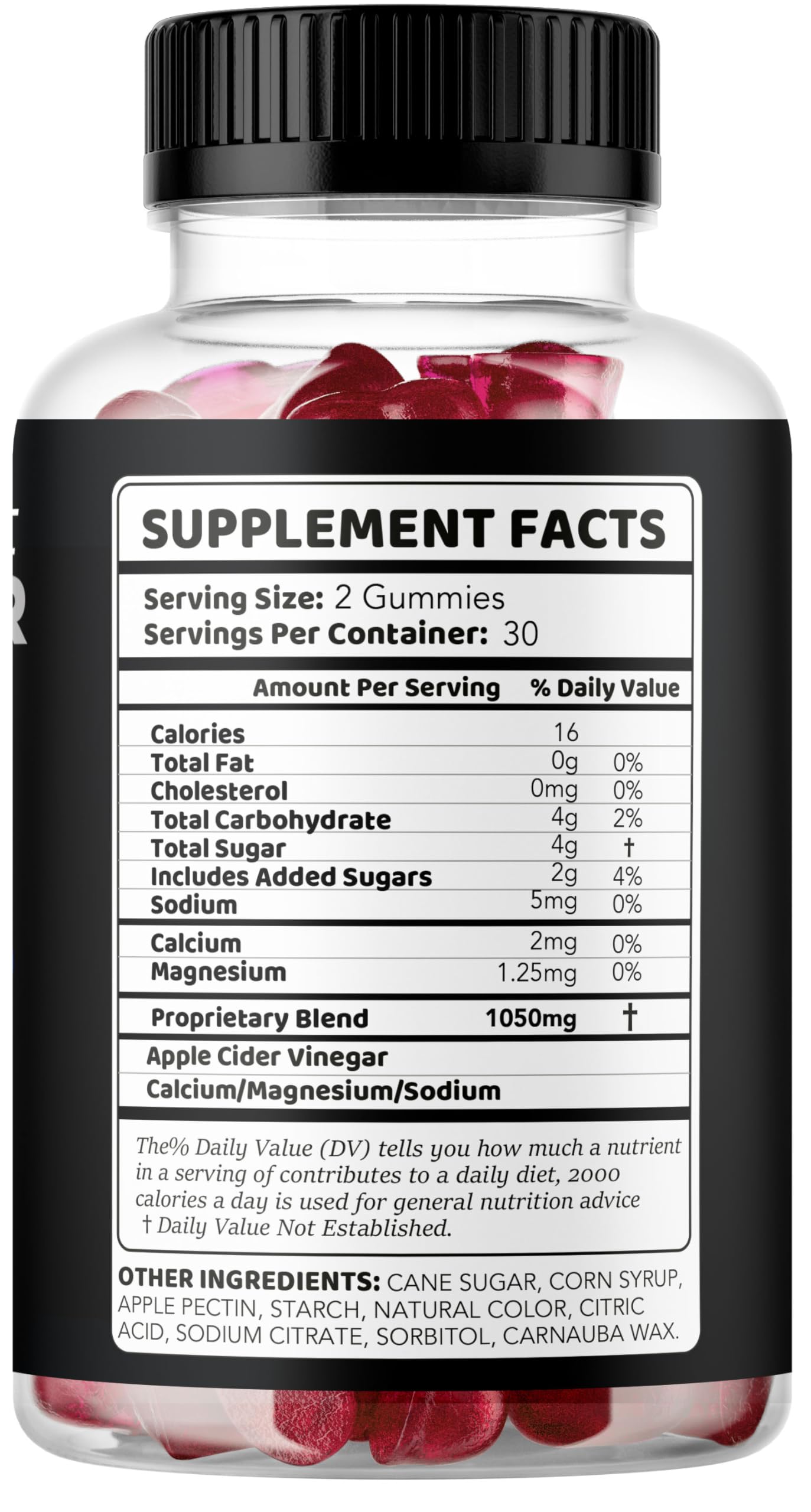 LIVORKA Dominator Maxxx Gummies for Men ingredients label