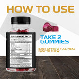 LIVORKA Dominator Maxxx Gummies for Men nutritional information