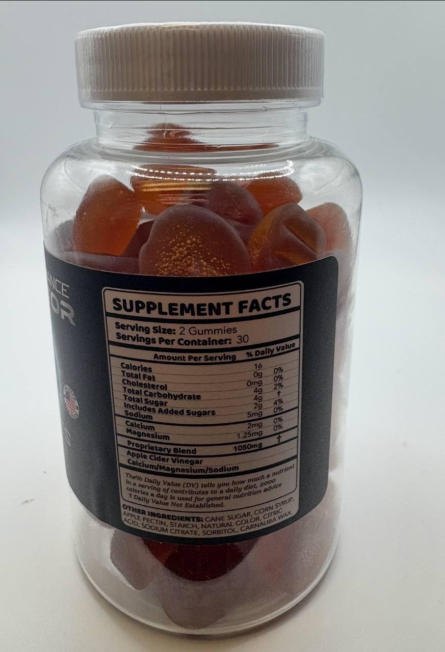 LIVORKA Dominator Maxxx Gummies packaging side view