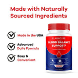 LIVORKA Elaracore Balance Support Capsules with ingredients label