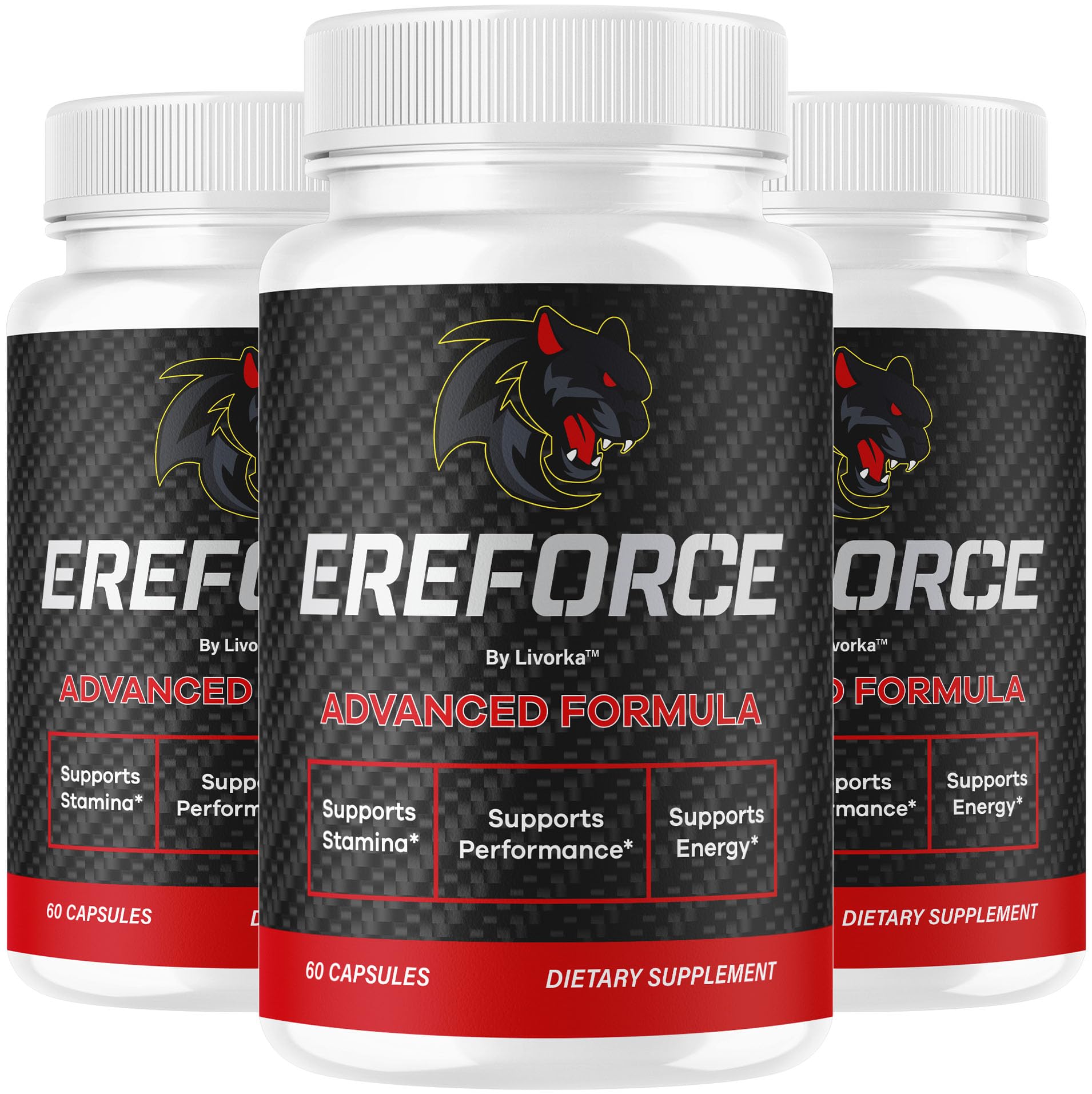 LIVORKA Ereforce Blended Vitamin & Mineral Supplement front view
