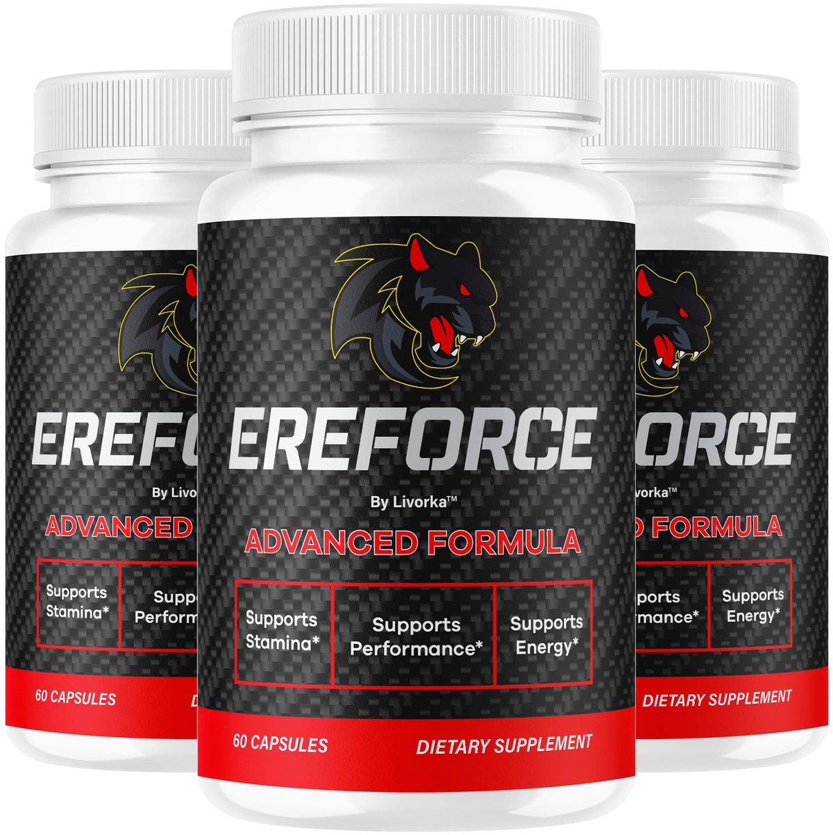 LIVORKA Ereforce Blended Vitamin & Mineral Supplement front view