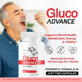 LIVORKA Gluco Advance 695 mg Capsules side view