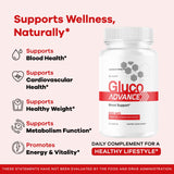 LIVORKA Gluco Advance 695 mg Capsules with label details