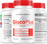 LIVORKA Gluco Plus capsules on a wooden table