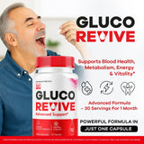 LIVORKA Gluco Revive Capsules side view showing label