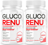 LIVORKA GlucoRenu 60 capsules front view
