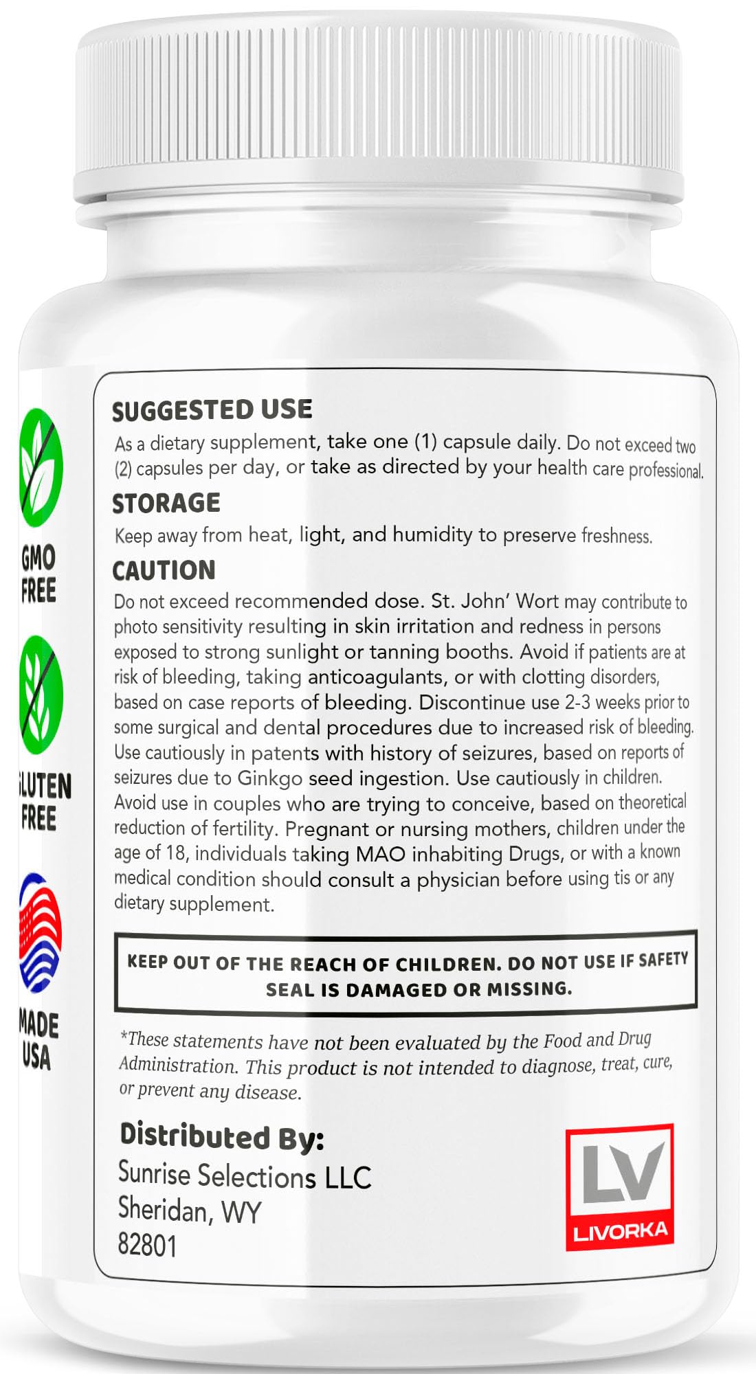 LIVORKA GlucoRenu capsules in hand