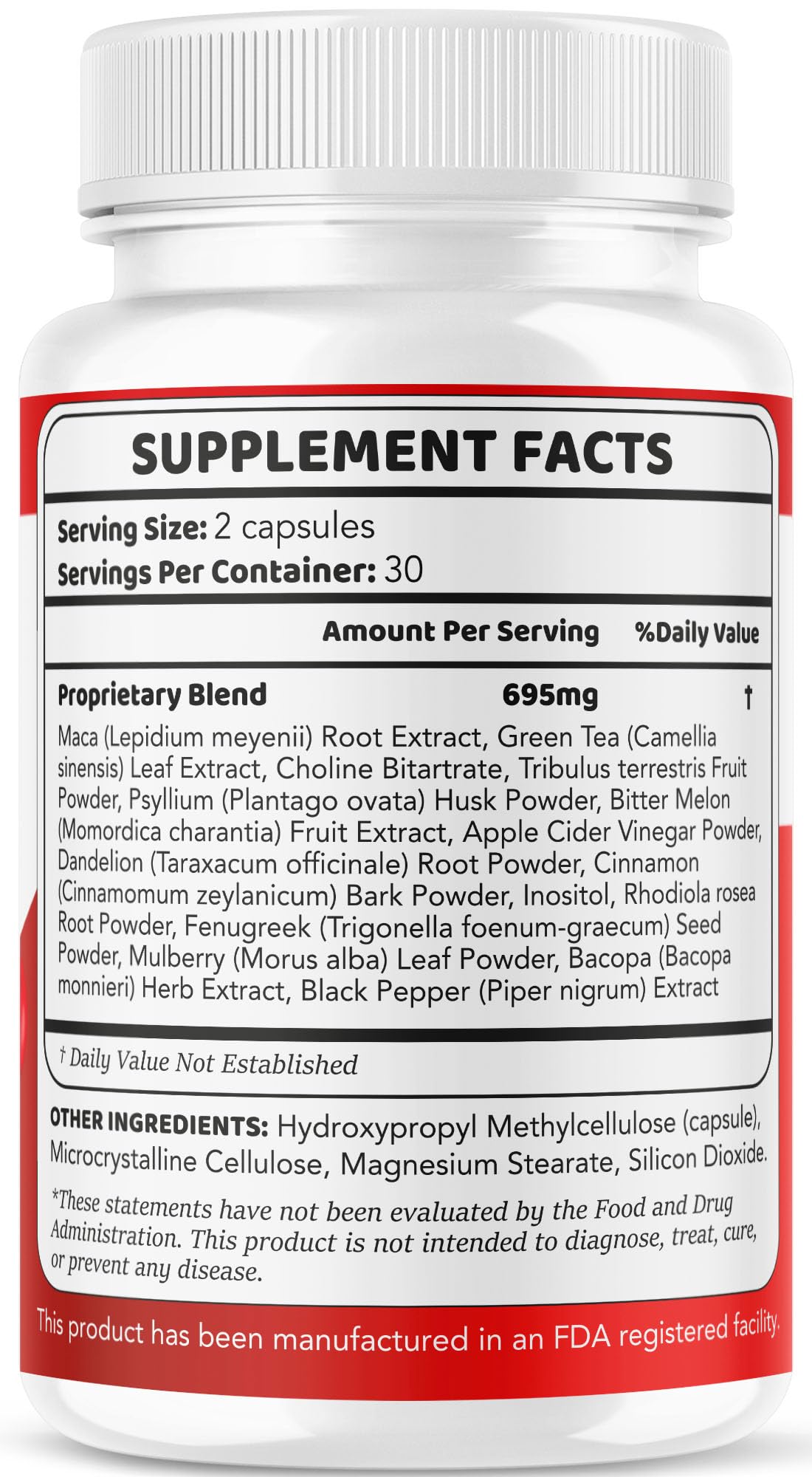 LIVORKA GlucoSense 695 mg Capsules packaging on a table