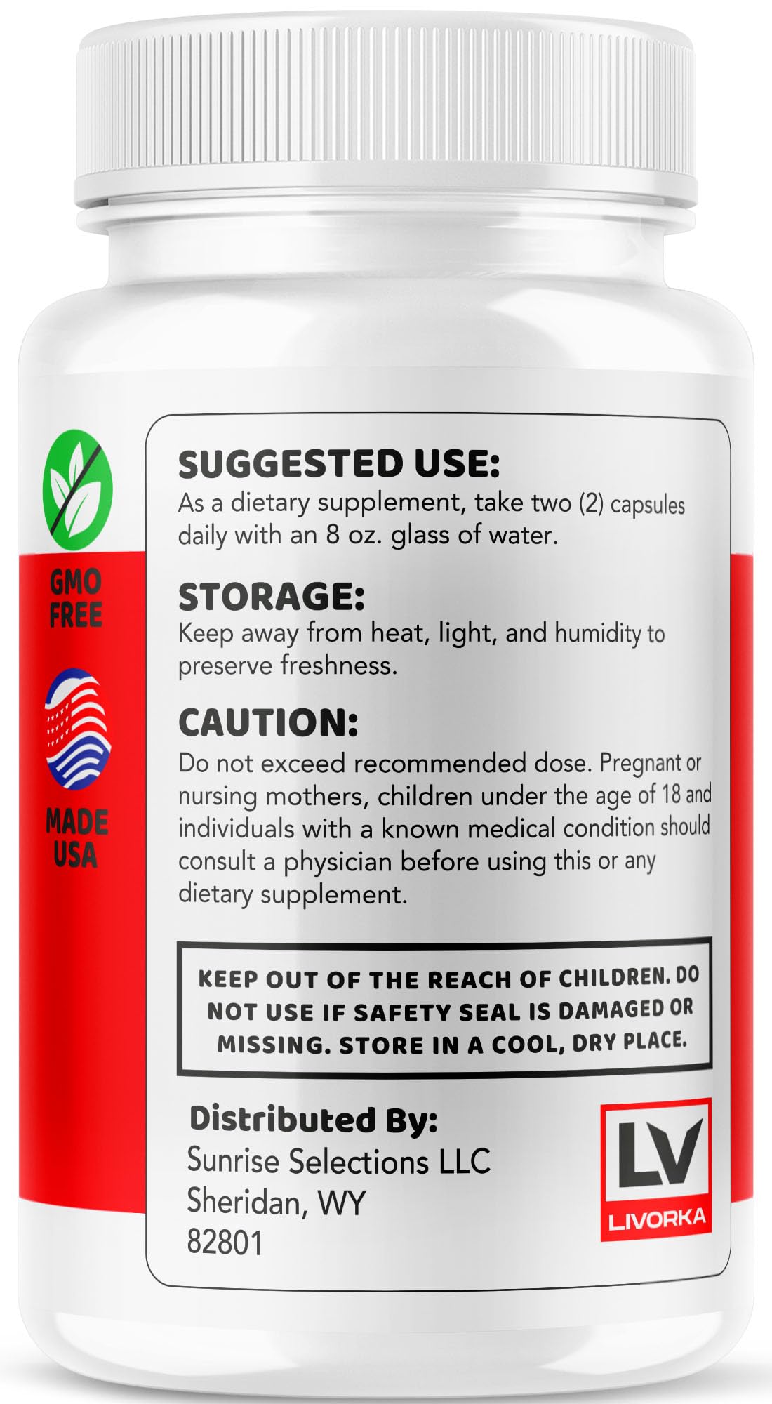 LIVORKA GlucoZone Blood Support Capsules in a health setting
