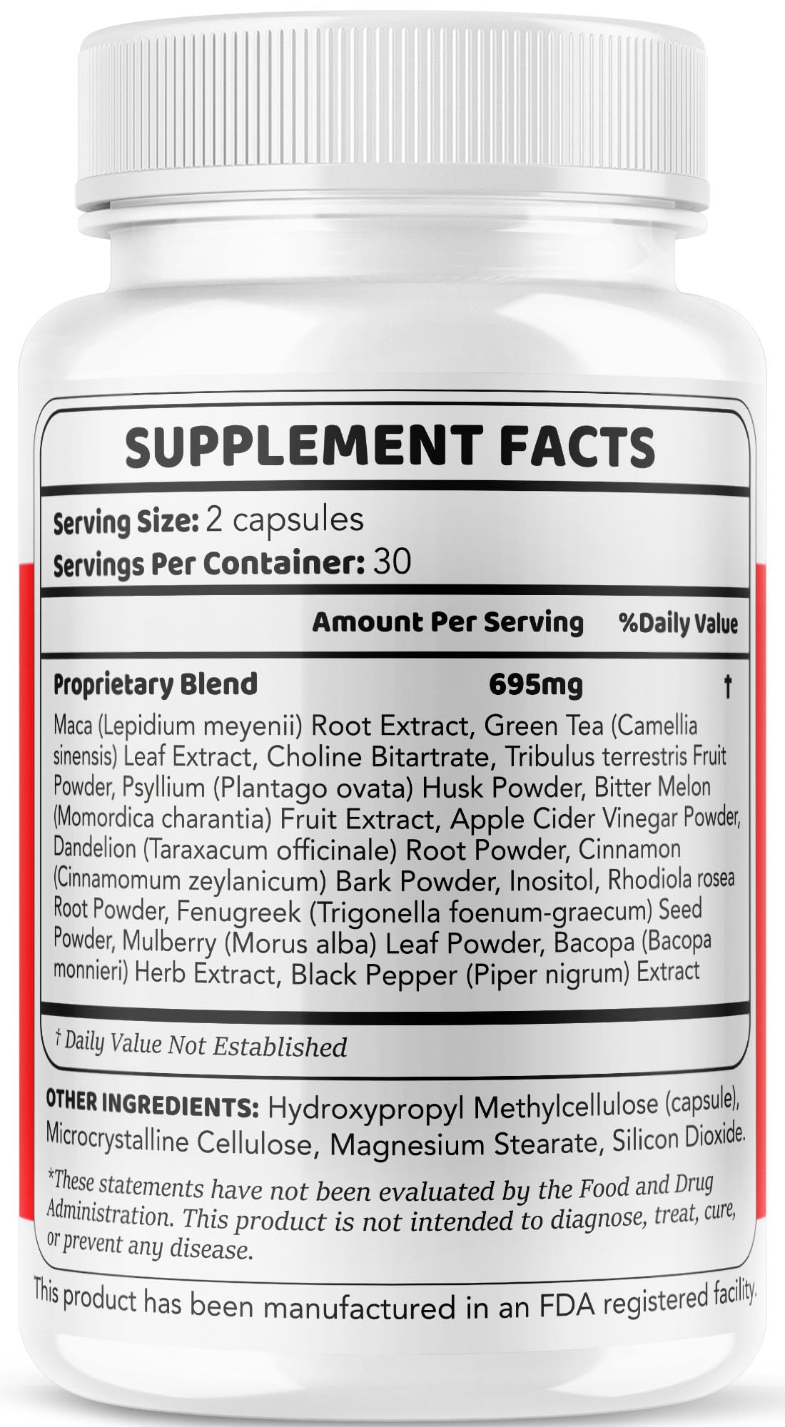 LIVORKA GlucoZone Blood Support Capsules opened bottle
