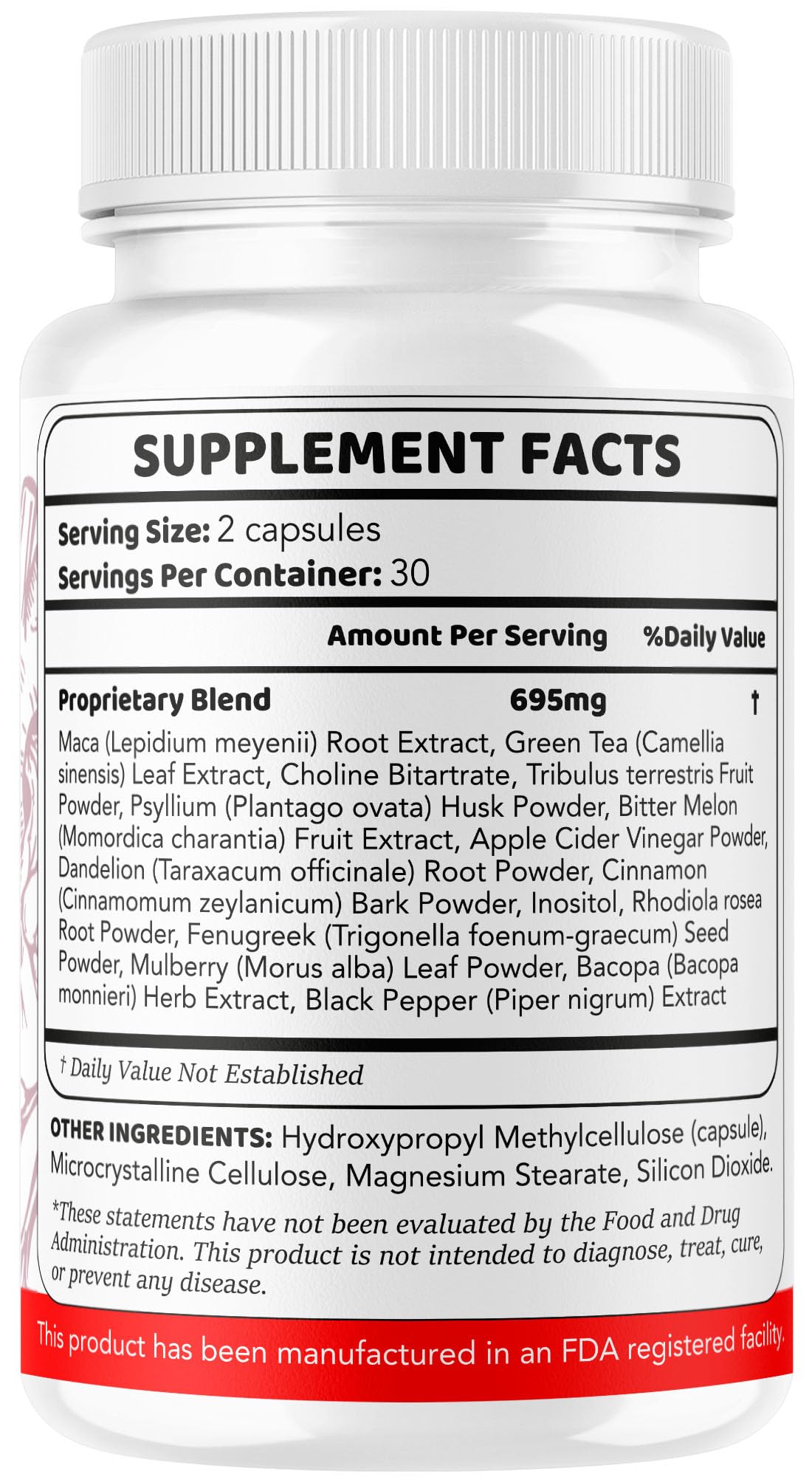 LIVORKA Glyco Balancer Capsules packaging with nutrition facts
