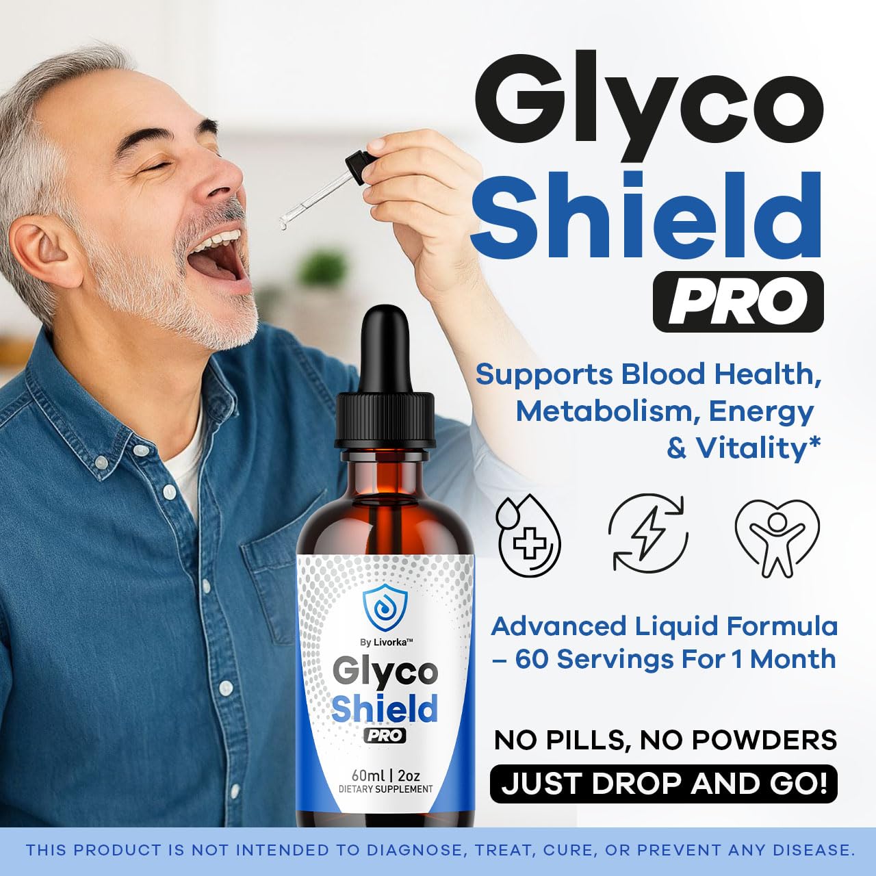 LIVORKA Glyco Shield Drops bottle side view