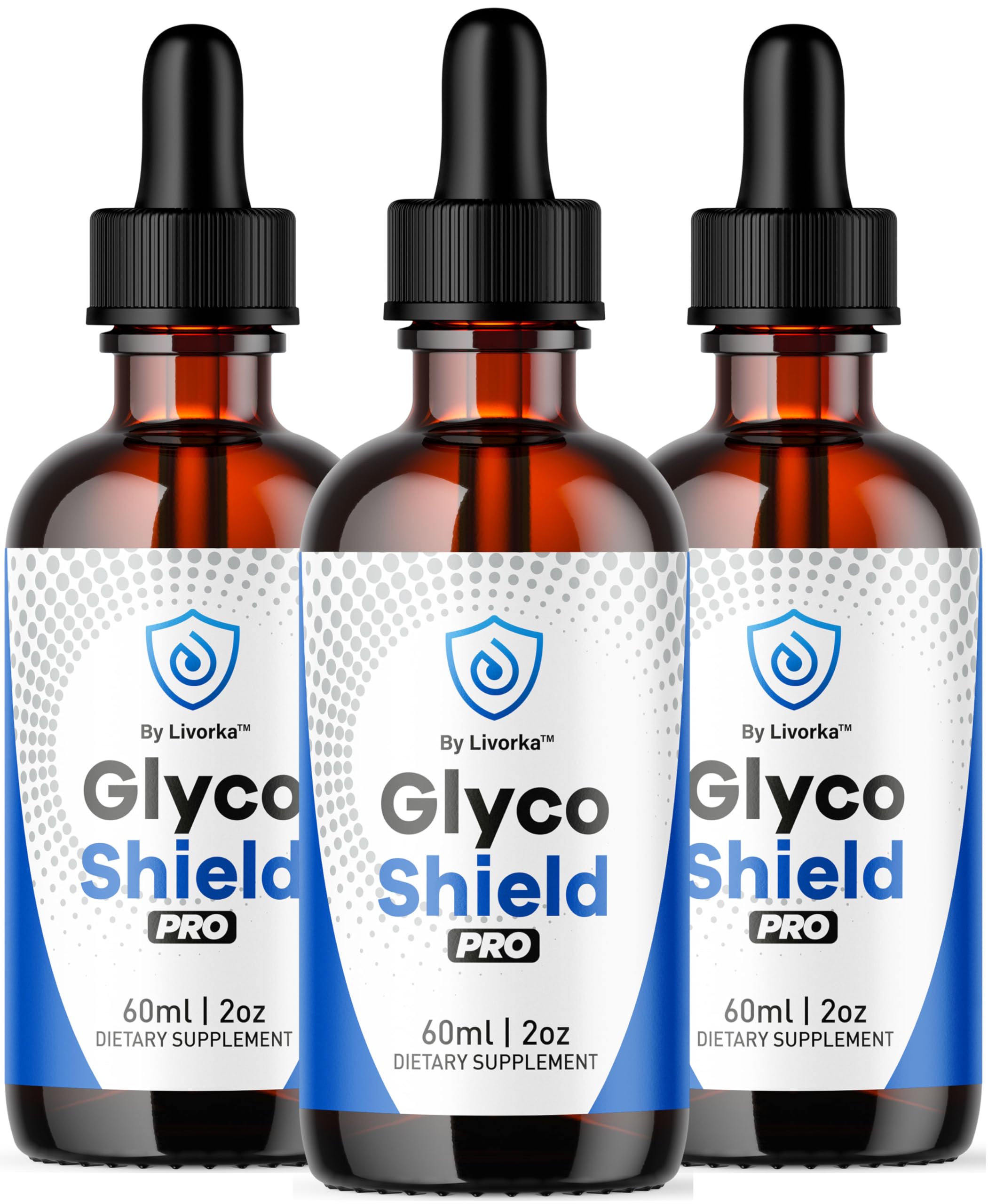 LIVORKA Glyco Shield Drops front view with packaging