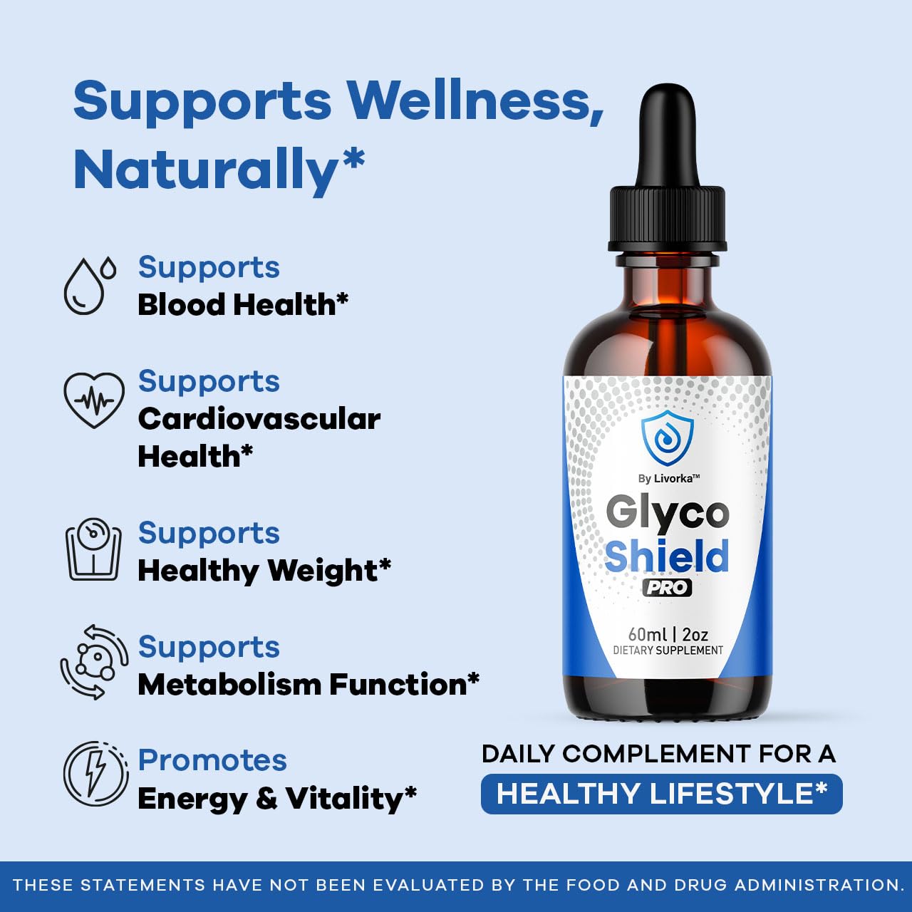 LIVORKA Glyco Shield Drops label close-up