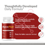 LIVORKA GlycoFlush Advanced Support Capsules label close-up