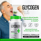 LIVORKA Glycogen Plus 600mg Capsules side view