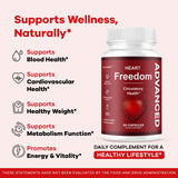 LIVORKA Hearth Freedom Advanced Formula capsules in hand