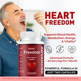 LIVORKA Hearth Freedom Advanced Formula label close-up