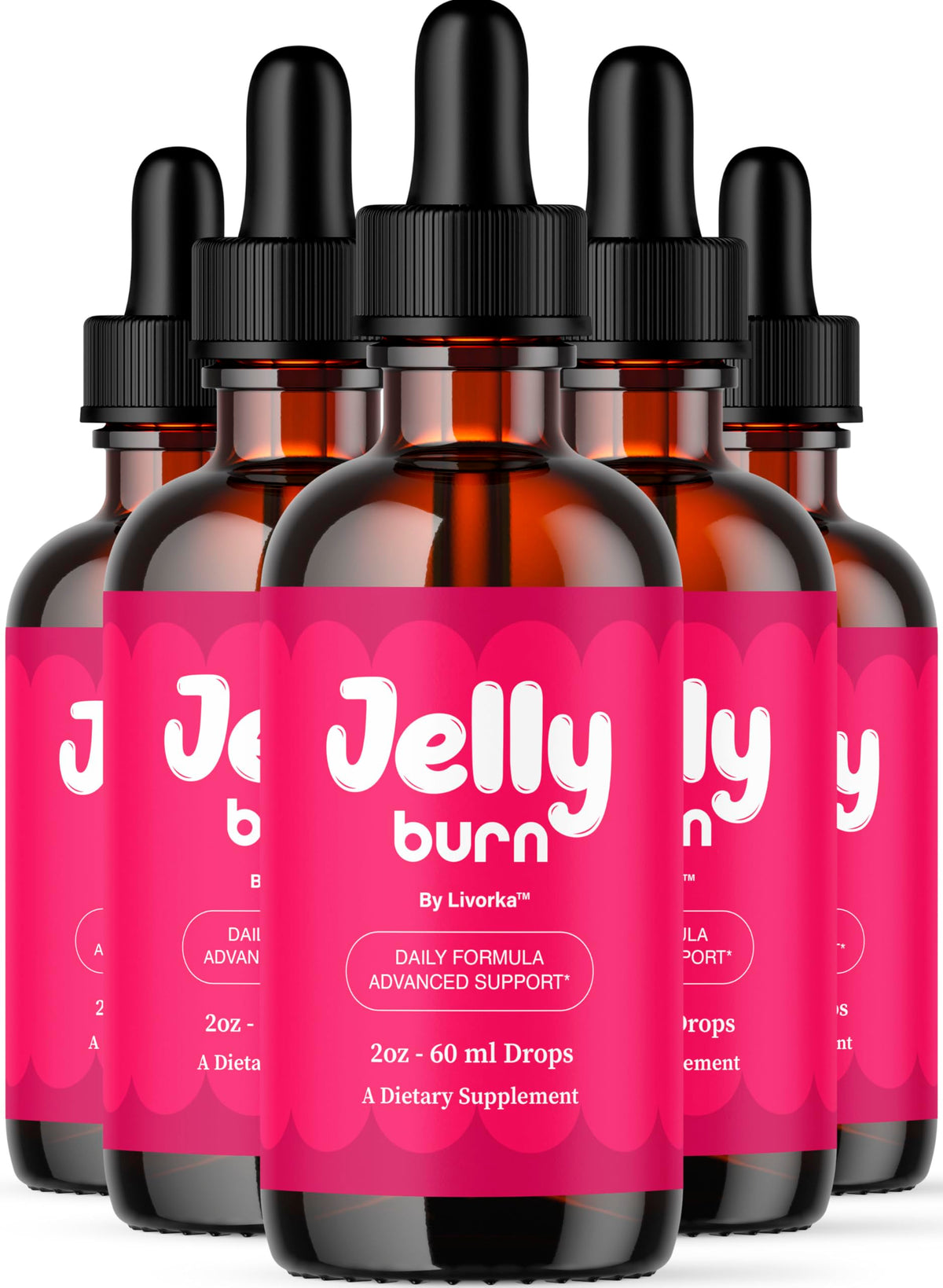 LIVORKA JellyBurn Drops 850g front view with label