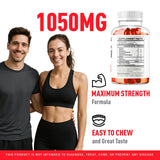 LIVORKA Keto Lean ACV Gummies 1050mg gummies close-up