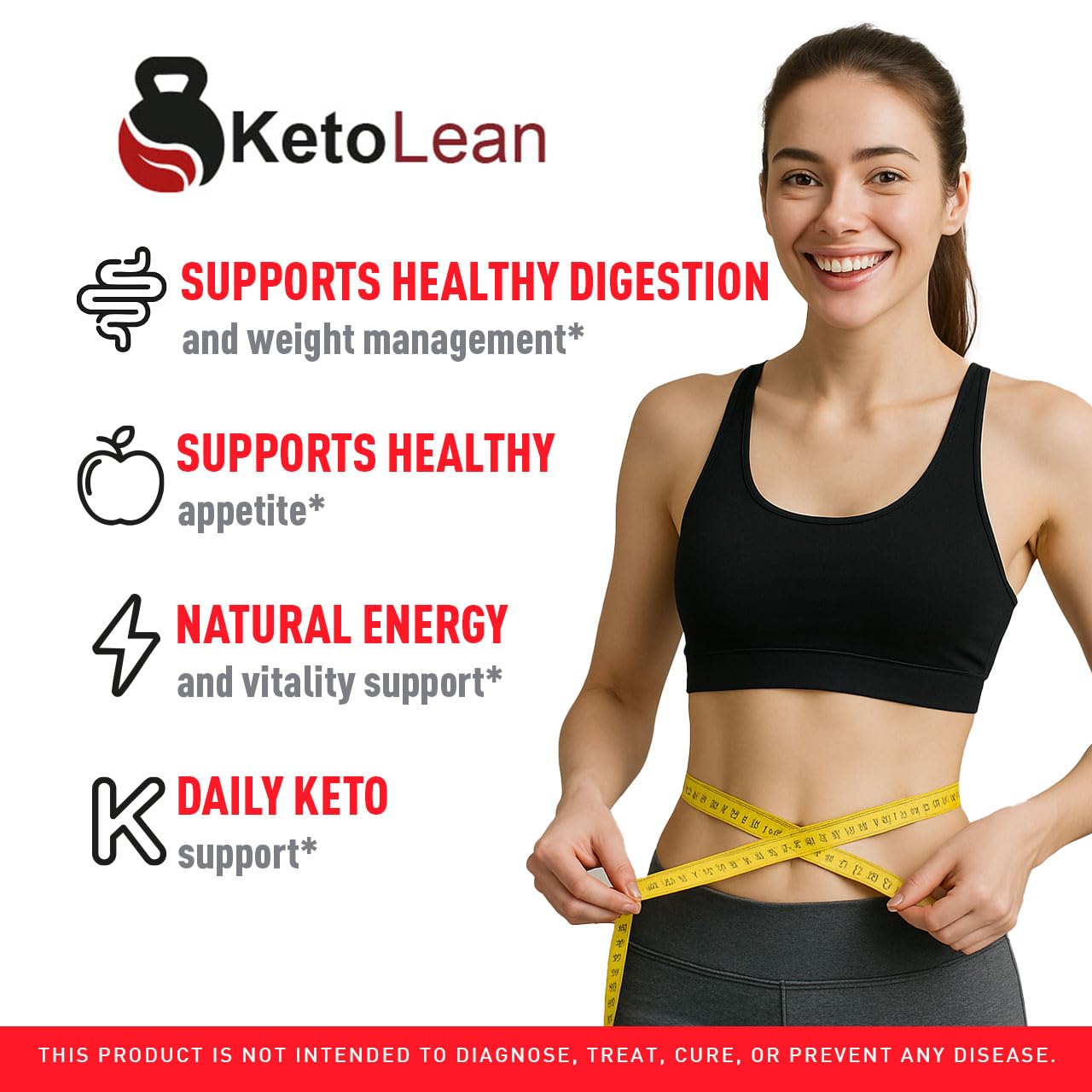 LIVORKA Keto Lean ACV Gummies 1050mg packaging
