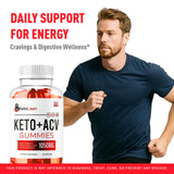 LIVORKA Keto Lean ACV Gummies 1050mg side view