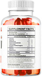 LIVORKA Keto Lean ACV Gummies 1050mg with a glass of water