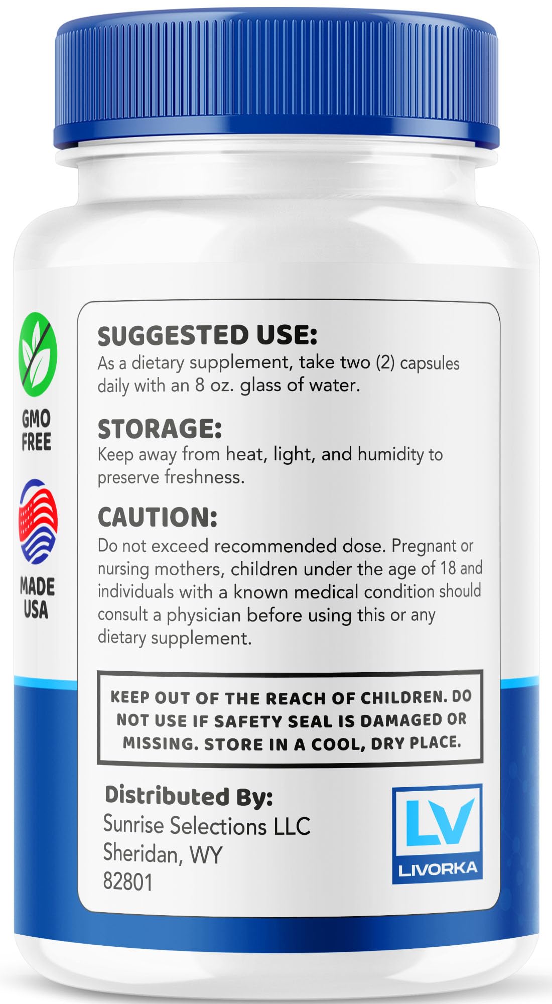 LIVORKA Memo Genesis bottle with capsules