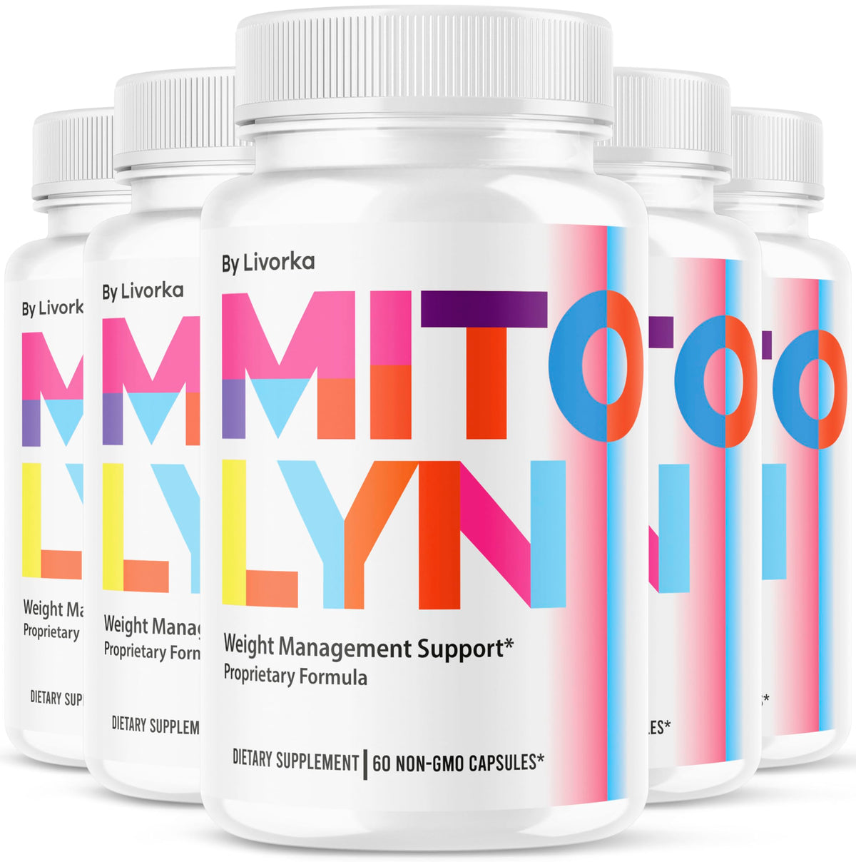 LIVORKA Mitolyn Supplement Capsules front view