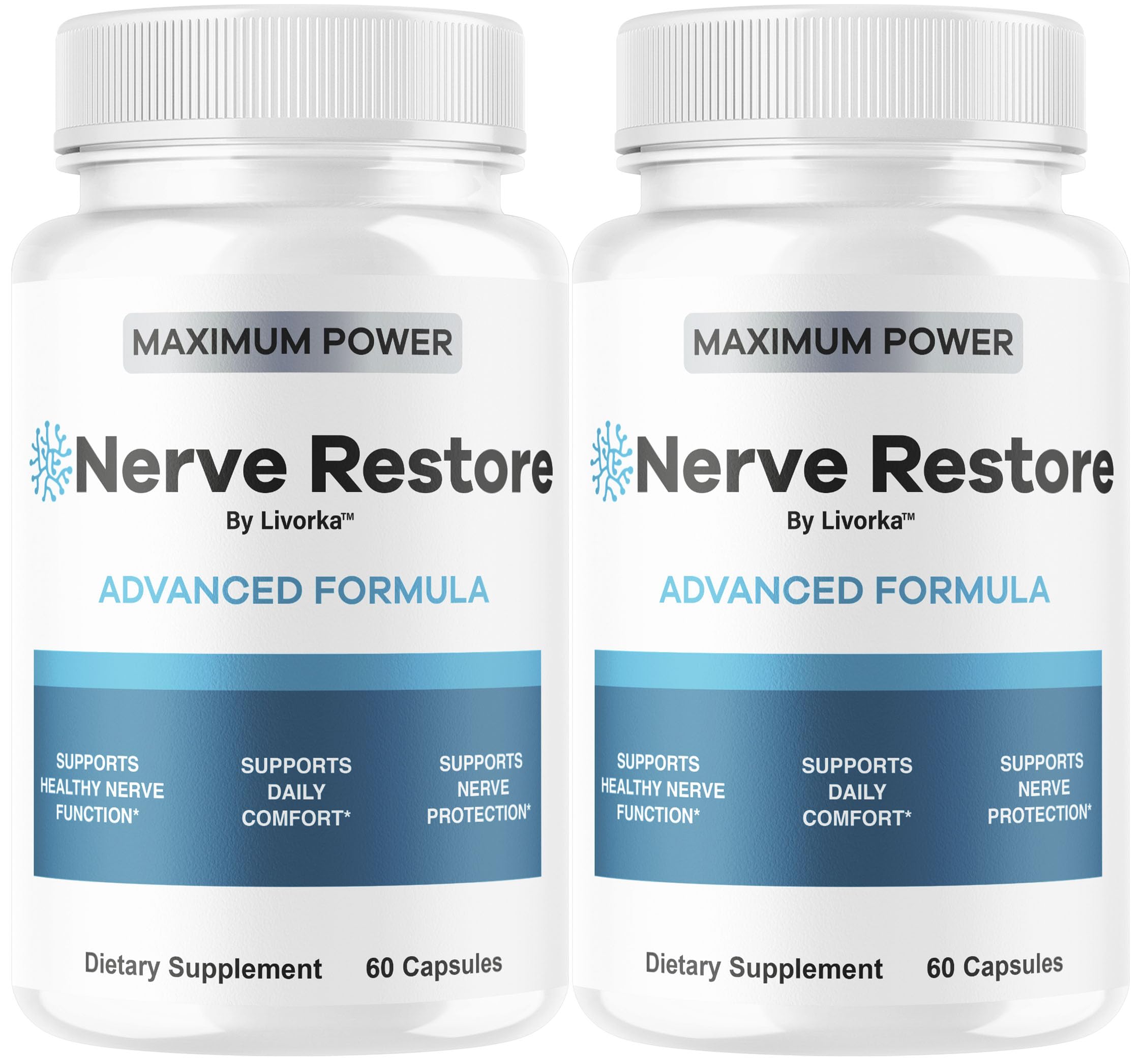 LIVORKA Nerve Restore Advanced Formula Capsules front view
