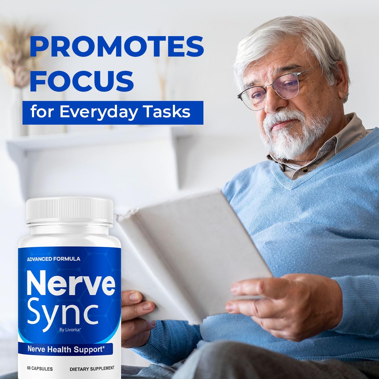 LIVORKA Nerve Sync Supplement 255g packaging