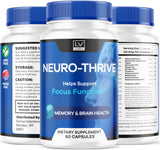 LIVORKA Neuro Thrive Brain Capsules with a measuring spoon for dosage