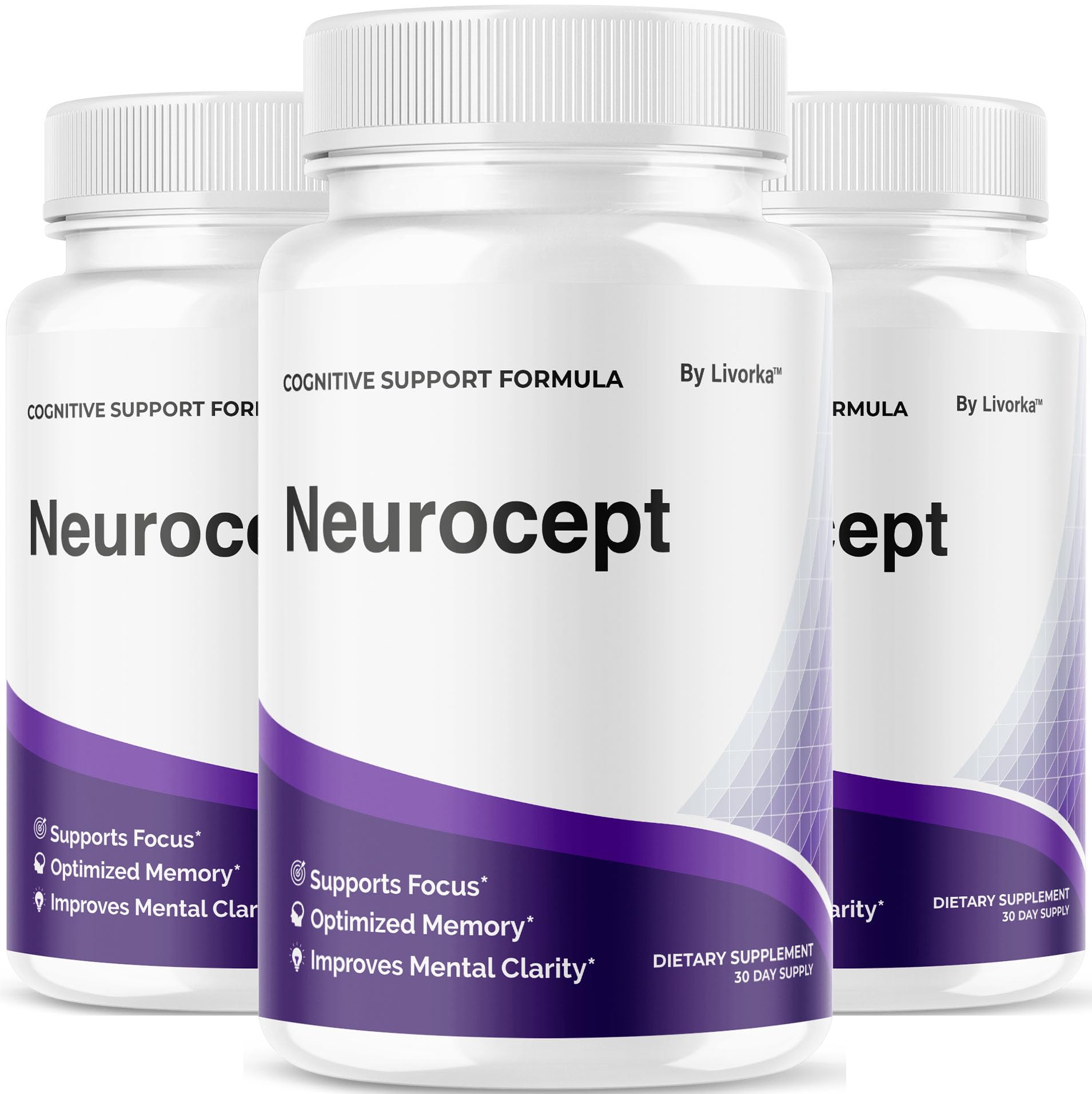 LIVORKA Neurocept 60 capsules front view