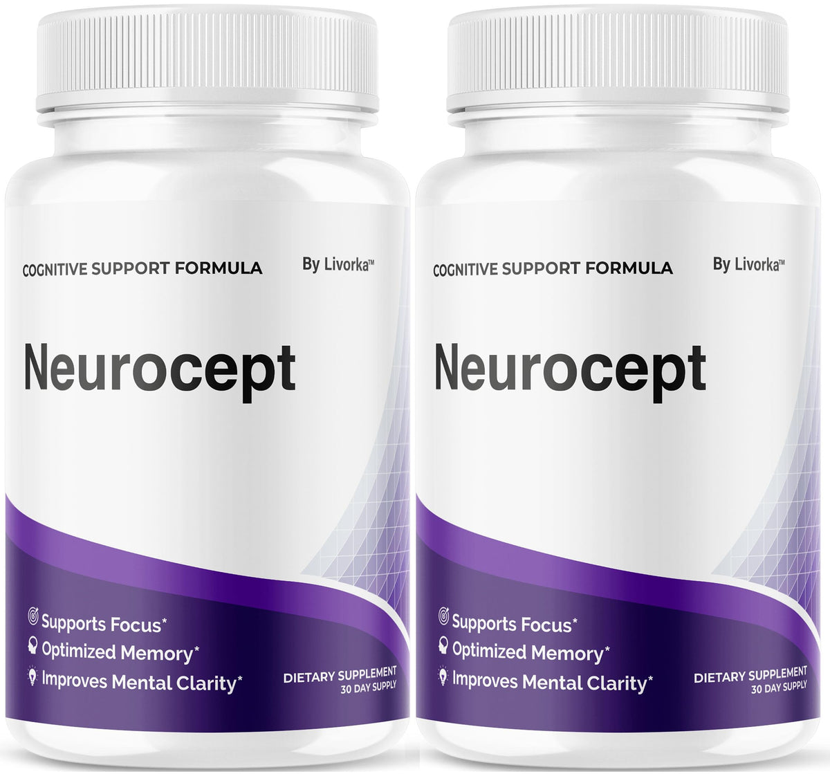 LIVORKA Neurocept Cognitive Support Capsules front view