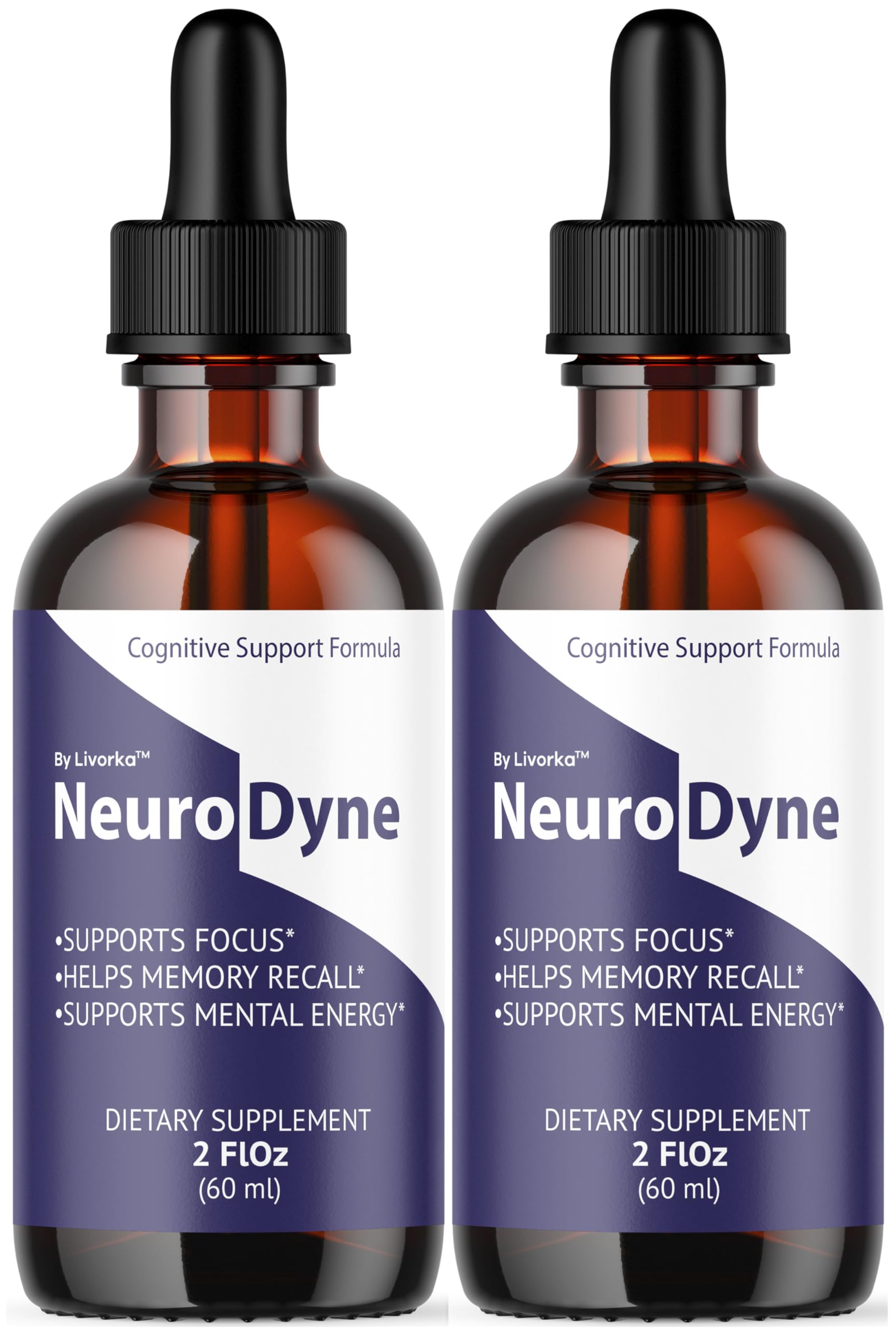 LIVORKA NeuroDyne Drops 258g liquid supplement front view